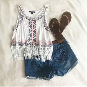 Urban Outfitters tribal festival tank top